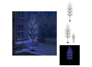 8721096109645 - Weihnachtsbeleuchtung - Living Weihnachtsbaum 1200 LEDs Blaues Licht Kirschblüten 400 cm