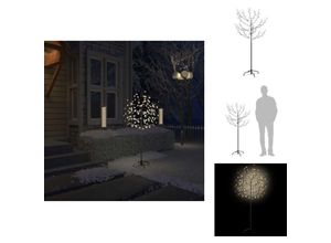 8721096109669 - Weihnachtsbeleuchtung - Living Weihnachtsbaum 120 LEDs Warmweißes Licht Kirschblüten 150 cm