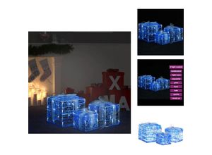 8721096110276 - Weihnachtsbeleuchtung - Living LED-Geschenkboxen 3 Stk Weihnachtsdekoration Kaltweiß