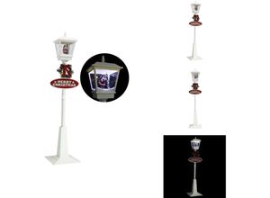 8721096111761 - Weihnachtsbeleuchtung - Living Weihnachts-Straßenlampe mit Weihnachtsmann 180 cm LED