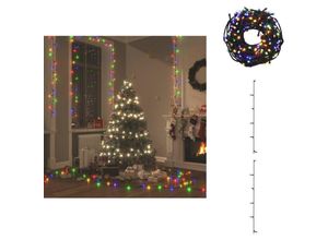 8721096883101 - Vidaxl - Weihnachtsbeleuchtung - Living Lichterkette mit 400 LEDs Mehrfarbig 40 m 8 Lichteffekte