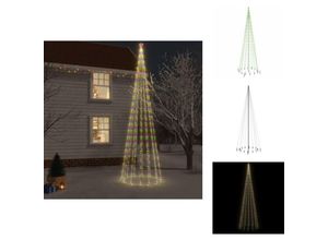 8721096904424 - Weihnachtsbäume - Living LED-Weihnachtsbaum mit Erdnägeln Mehrfarbig 1134 LEDs 800 cm - Mehrfarbig