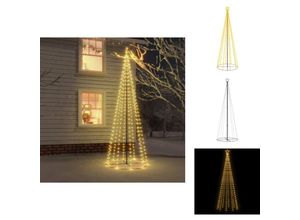 8721096959752 - Weihnachtsbäume - Living LED-Weihnachtsbaum Kegelform Warmweiß 310 LEDs 100x300 cm - Weiß