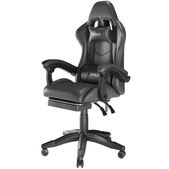 8721098880160 - Gaming Chair - Game Chair - Ergonomischer Bürostuhl Verstellbar - Game Chair - Gaming Chair - Schwarz