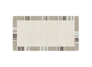 8721102649349 - Indoor & Outdoor Teppich Mehrfarbig 80x150 cm Rutschfest vidaXL - Taupe