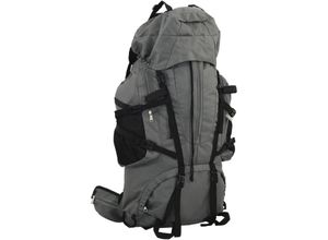 8721102675812 - Wanderrucksack Grau 60 l Oxford-Gewebe Vidaxl 590431