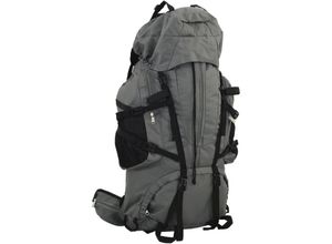 8721102675959 - Vidaxl - Wanderrucksack Grau 100 l Oxford-Gewebe 126451