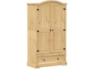 8721102807046 - Vidaxl - Kleiderschrank Corona 102x52x186 cm Massivholz Kiefer 678255