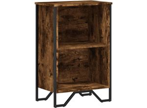 8721102811692 - Vidaxl - Bücherregal Räuchereiche 50x31x745 cm Holzwerkstoff 445635