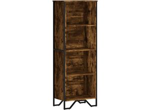 8721102811791 - Vidaxl - Bücherregal Räuchereiche 50x31x1375 cm Holzwerkstoff