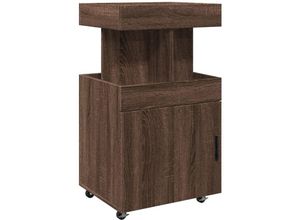 8721102816901 - Vidaxl - Barwagen Braun Eichen-Optik 50x41x89 cm Holzwerkstoff 8721102816901 - Vidaxl - Barwagen Braun Eichen-Optik 50x41x89 cm Holzwerkstoff