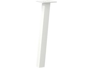 8721102956508 - Vidaxl - Couchtischbeine 4 Stk Weiß 30 cm Stahl