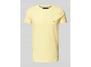 8721106071900 - Slim Fit T-Shirt mit Logo-Stitching