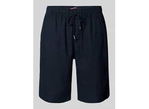 8721106104677 - Relaxed Fit Shorts aus Leinen-Mix