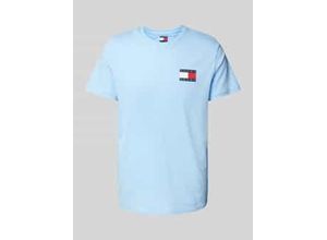8721106394771 - Slim Fit T-Shirt mit Label-Print Modell ESSENTIAL