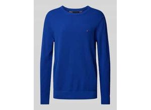 8721106472073 - Strickpullover mit Logo-Stitching