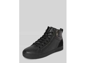 8721107093499 - Ledersneaker mit seitlichem Reißverschluss