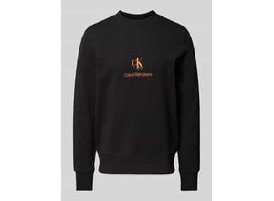 8721107509624 - Sweatshirt aus reiner Baumwolle mit Stehkragen