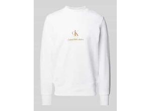 8721107510224 - Sweatshirt aus reiner Baumwolle mit Stehkragen