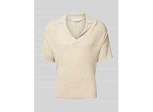 8721107612379 - Regular Fit Poloshirt mit Strukturmuster 8721107612379 - Regular Fit Poloshirt mit Strukturmuster