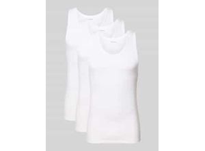 8721107647210 - Tanktop mit gerippten Abschlüssen im 3er-Pack
