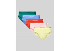 8721107657929 - Slip mit elastischem Logo-Bund im 5er-Pack