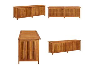 8721114112824 - Vidaxl - Garten-Aufbewahrungsbox 175x50x58 cm Massivholz Akazie - Garten-Aufbewahrungsbox - Garten-Aufbewahrungsboxen - Home & Living - Braun