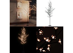 8721114701721 - LED-Baum mit Kirschblüten Warmweiß 672 LEDs 400 cm - LED-Baum - LED-Bäume - Home & Living - Weiß