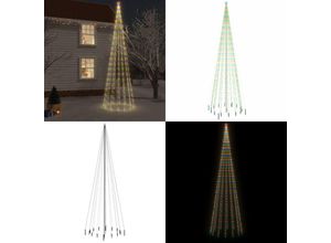 8721114865300 - LED-Weihnachtsbaum mit Erdnägeln Mehrfarbig 1134 LEDs 800 cm - Weihnachtsbaum mit Erdspieß - Weihnachtsbäume mit Erdspießen - Home & Living