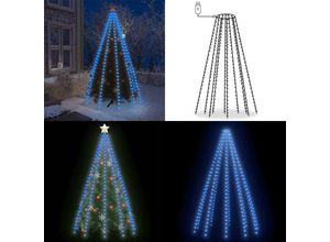 8721115708316 - Weihnachtsbaum-Lichternetz mit 300 LEDs Blau 300 cm - Baumlicht - Baumlichter - Home & Living - Blau