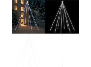 8721115746073 - Weihnachtsbaum-Lichterketten Indoor Outdoor 1300 LEDs Kaltweiß - Weihnachtsbaum Lichterkette - Weihnachtsbaum Lichterketten - Home & Living - Weiß