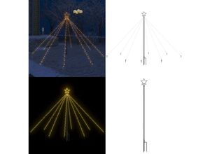 8721115746707 - LED-Lichterkette Weihnachtsbaum Indoor Outdoor 400 LEDs 25 m - LED-Baumbeleuchtung - LED-Baumbeleuchtungen - Home & Living - Weiß