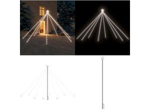 8721115756911 - Weihnachtsbaum-Lichterketten Outdoor 576 LEDs Kaltweiß 36 m - Weihnachtsbaum Lichterkette Weihnachtsbaum Lichterketten Weihnachtsbaum Beleuchtung