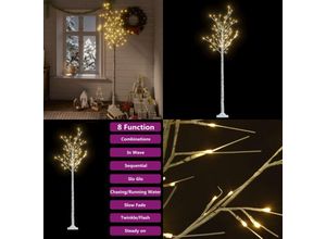 8721115756959 - Weihnachtsbaum 180 LEDs 18 m Warmweiß Indoor Outdoor - Weihnachtsbaum - Weihnachtsbäume - Home & Living - Weiß