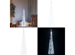 8721115764169 - Vidaxl - LED-Leuchtkegel Acryl Deko Kaltweiß 90 cm - Lichtkegel - LED-Lichtkegel - Home & Living