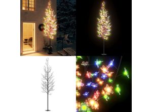 8721115764343 - Weihnachtsbaum 1200 LEDs Buntes Licht Kirschblüten 400 cm - Weihnachtsbaum - Weihnachtsbäume - Home & Living