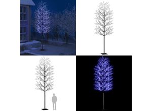 8721115767016 - Weihnachtsbaum 2000 LEDs Blaues Licht Kirschblüten 500 cm - Weihnachtsbaum - Weihnachtsbäume - Home & Living