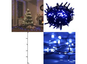 8721115768419 - Vidaxl - LED-Lichterkette mit 300 LEDs Blau 30 m pvc - LED-Lichterkette - LED-Lichterketten - Home & Living