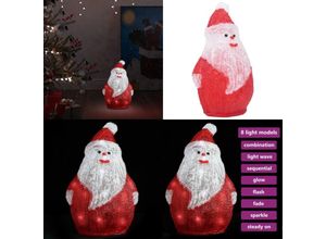 8721115768860 - LED-Weihnachtsmann Acryl Indoor und Outdoor 28 cm - Weihnachtsmannfigur - Weihnachtsmannfiguren - Home & Living