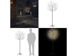 8721115770290 - Weihnachtsbaum 200 LEDs Warmweißes Licht Kirschblüten 180 cm - Weihnachtsbaum - Weihnachtsbäume - Home & Living