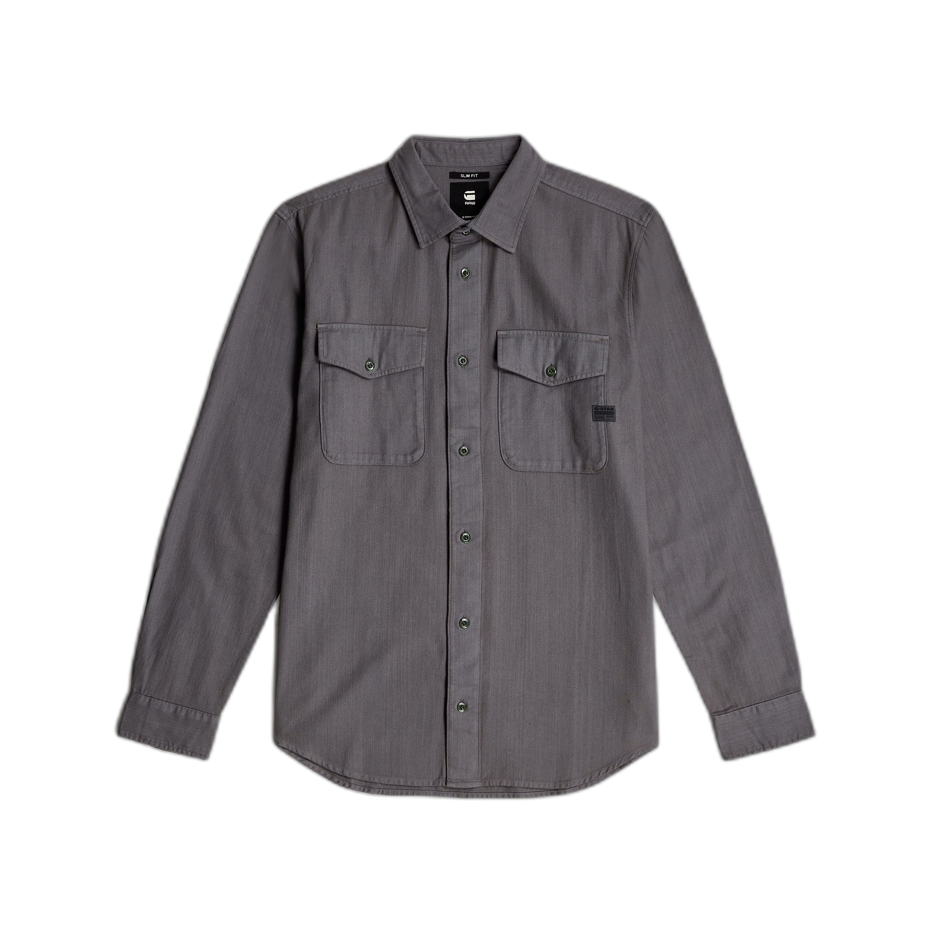 8721135030831 - Langarmshirt Marine Slim