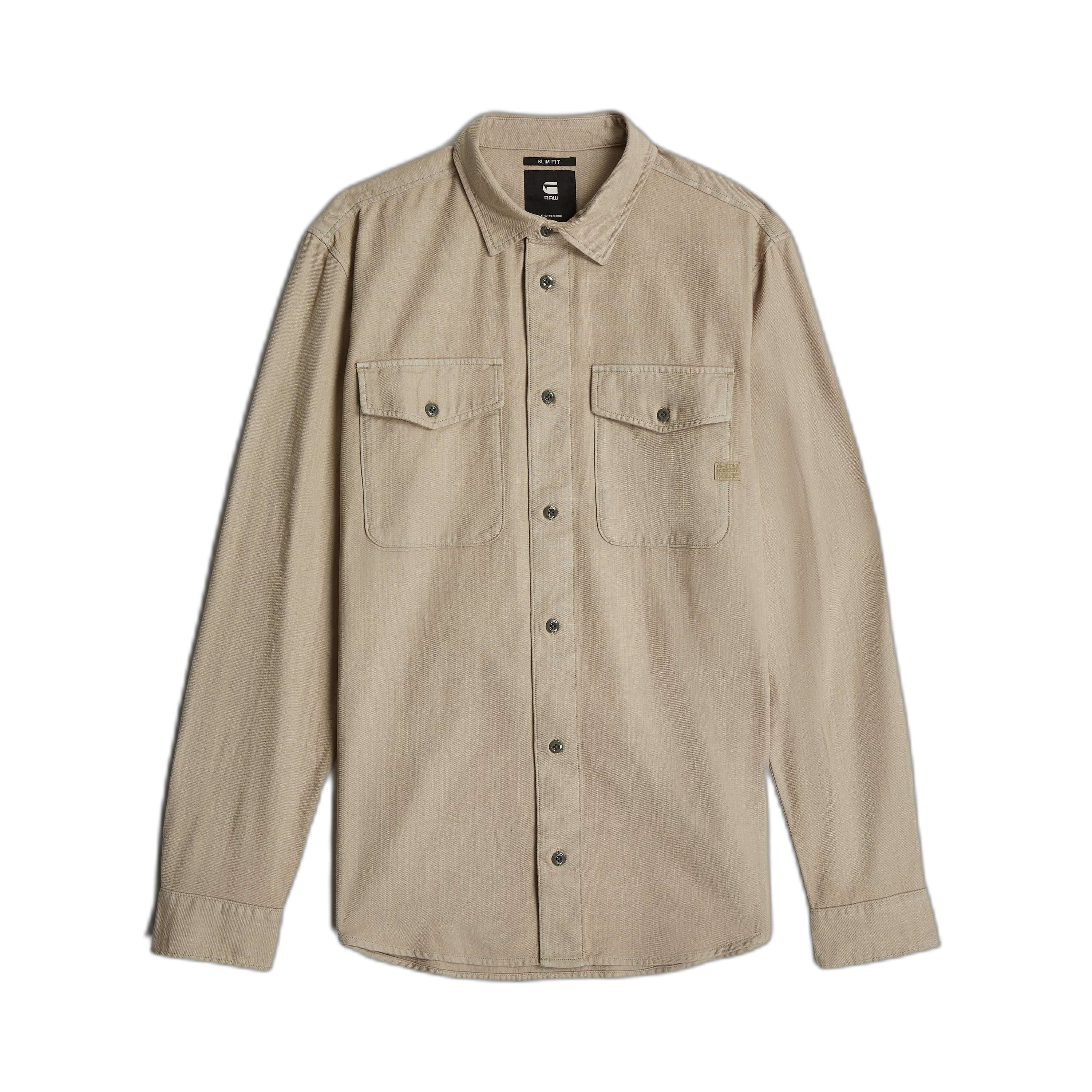 8721135030909 - Langarmshirt Marine Slim