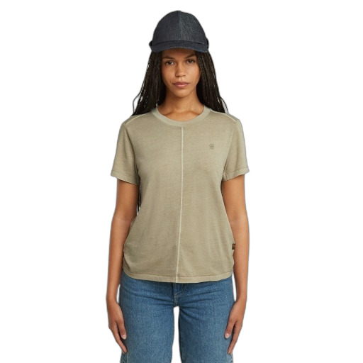 8721135406148 - T-Shirt Overdyed Front Seam R