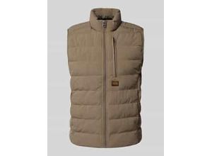 8721135923423 - Steppweste mit Label-Patch Modell Foundation