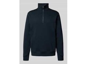 8721136009782 - Sweatshirt mit Troyer-Kragen und Logo-Stitching 8721136009782 - Sweatshirt mit Troyer-Kragen und Logo-Stitching