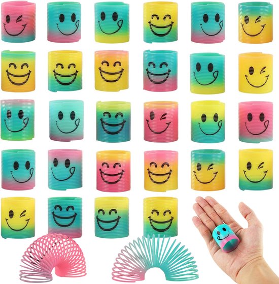 8721139360002 - 30x Stair Runner Small Toy Pack - Stair Runner Handout Gifts - Slinky Grabbelton Treat Gifts - Sensory Fidget Toys - For Children & Toddlers 8721139360002 - 30x Stair Runner Small Toy Pack - Stair Runner Handout Gifts - Slinky Grabbelton Treat Gifts - Sensory Fidget Toys - For Children & Toddlers