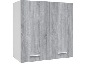 8721155349524 - Maison Exclusive - Hängeschrank Grau Sonoma 60x31x60 cm Holzwerkstoff - Grau