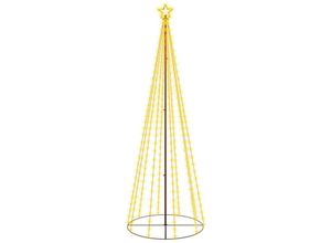 8721155437245 - Maison Exclusive - LED-Weihnachtsbaum Kegelform Warmweiß 310 LEDs 100x300 cm - Weiß