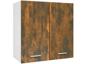 8721155701667 - Hängeschrank Räuchereiche 60x31x60 cm Holzwerkstoff - Braun - Maison Exclusive