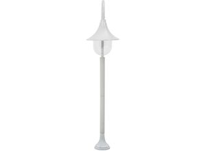 8721155729128 - Maison Exclusive - Garten-Pollerleuchte E27 120 cm Aluminium Weiß - Weiß